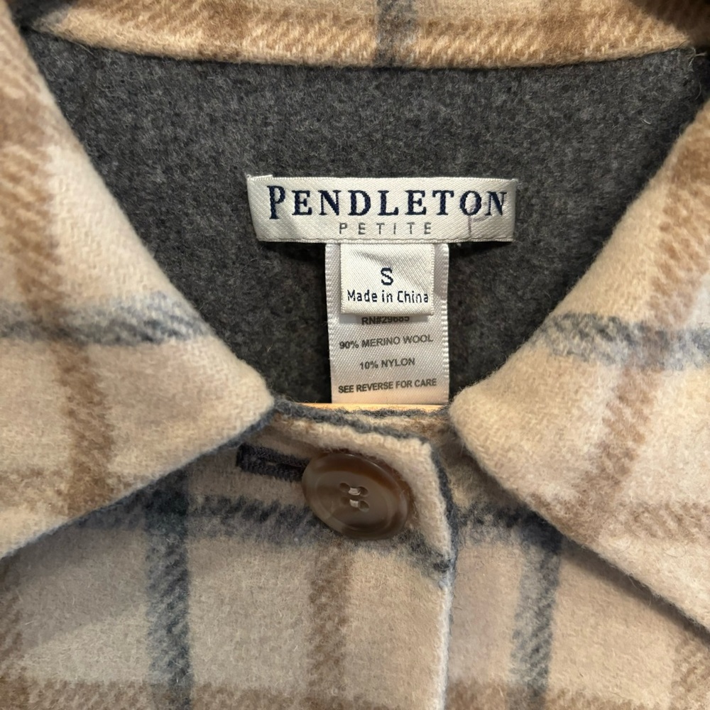 Pendleton Ladies Wool Blend Shacket - image 3